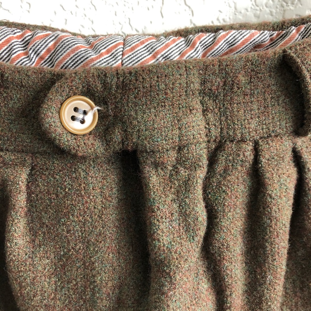 Missoni Uomo Vintage Boys Wool Trousers Plaid Dres - Picture 3 of 7